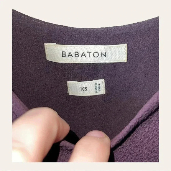 0399W. ARITZIA BABATON SPAGHETTI STRAP CAMISOLE SIZE XSMALL PLUM PURPLE IN COLOR - Picture 6 of 12